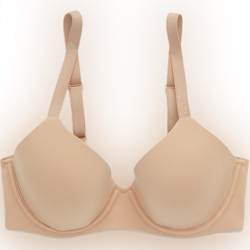 NWOT Aerie SMOOTHEZ Full Coverage Lightly Lined Bra | Color: Sand | Size: 42C